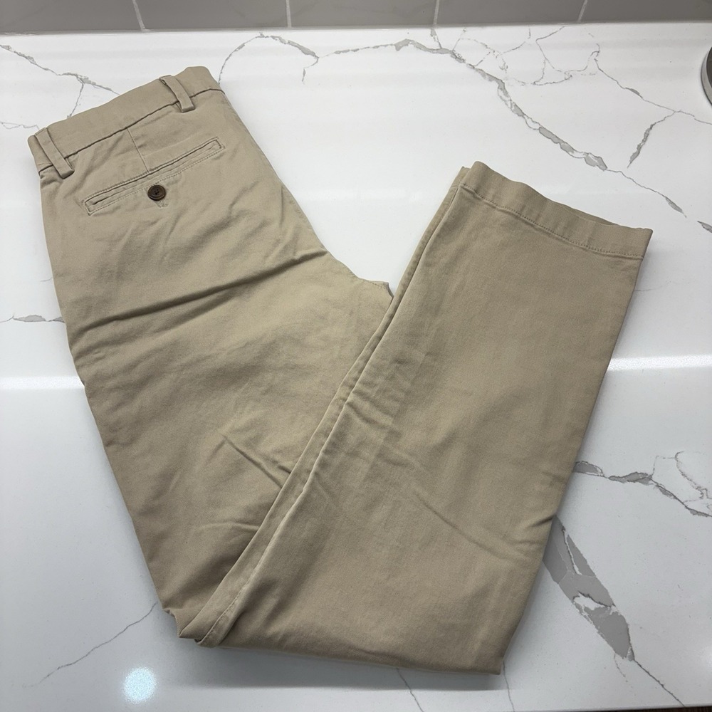 Gap Essential Khaki Straight With Gap Flex Mens Pants GapFlex W28 L30